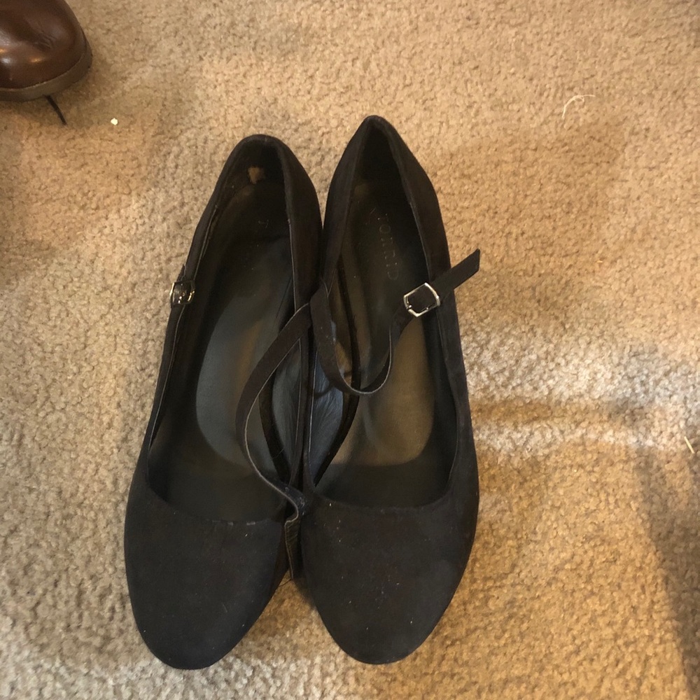 Black 3” Wedges